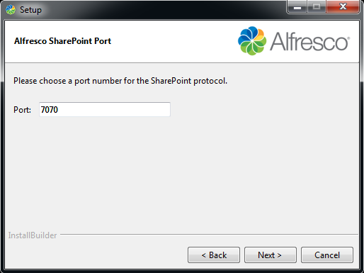 Alfresco SharePoint Port