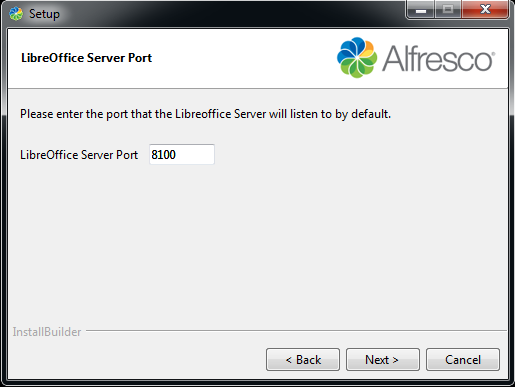 LibreOffice Server Port